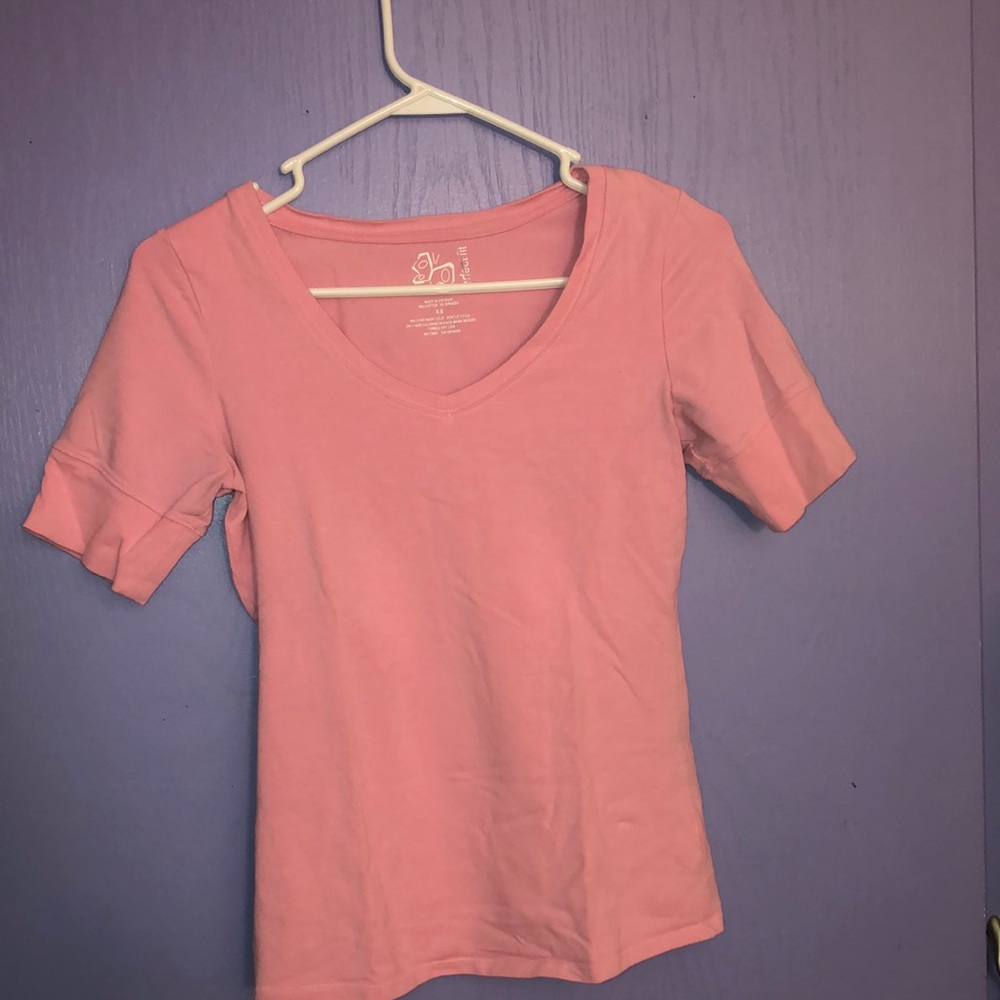 Prefect fit soft pink t-shirt